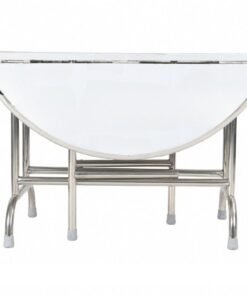 Bàn inox xếp 3