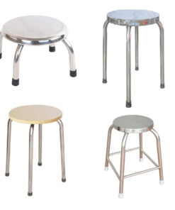 Ghế inox tròn đẩu loại tốt 6 ghe-inox-tron-dau-da-dang