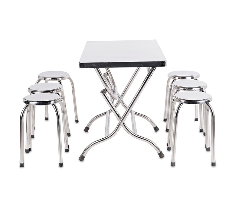 ban-ghe-inox-quan-an-sang-trong