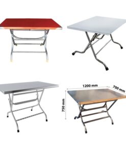 Bàn inox chữ nhật 1,2m loại tốt 12 ban-inox-chu-nhat-da-dang