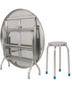 ban-inox-tron-6-ghe-dau-loai-thuong