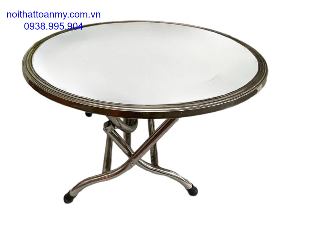 Các kích thước bàn inox tròn phổ biến và cách chọn phù hợp 1 ban-tron-kich-thuoc-nho