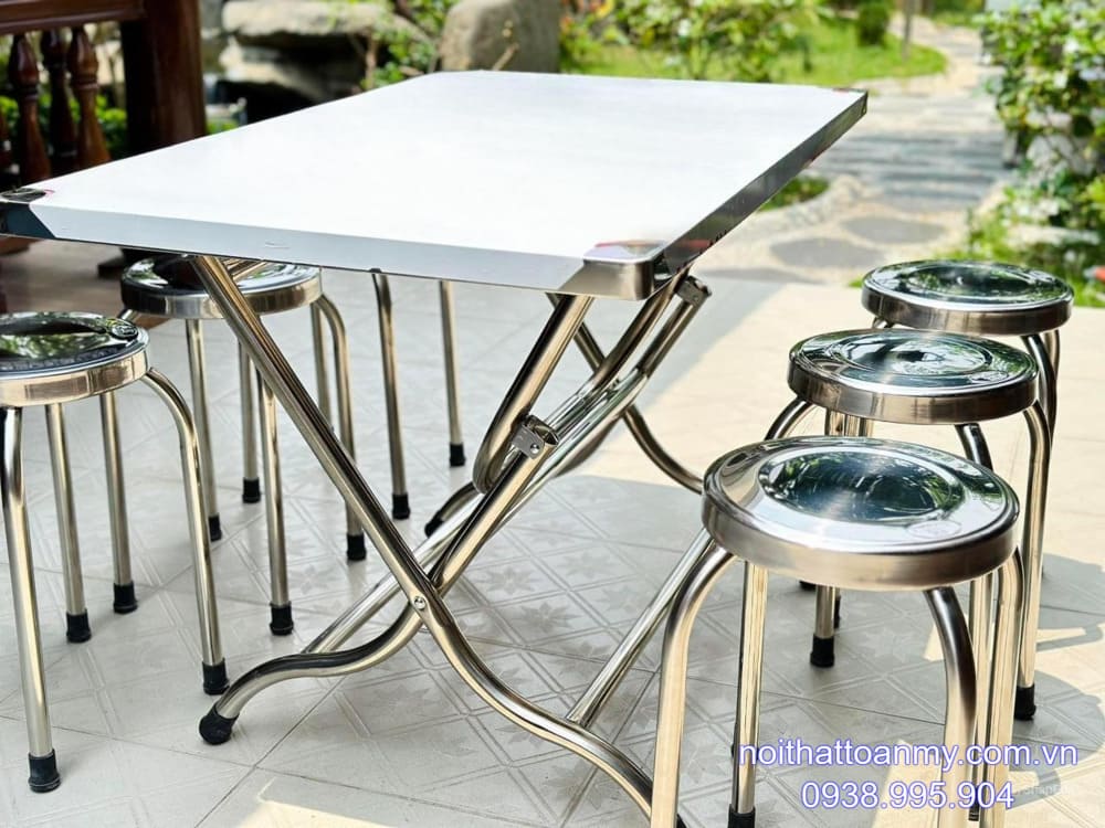 Bàn xếp inox chữ nhật giá bao nhiêu? Bảng giá và hướng dẫn chọn mua 2 dac-diem-va-uu-diem-cua-ban-xep-inox-chu-nhat