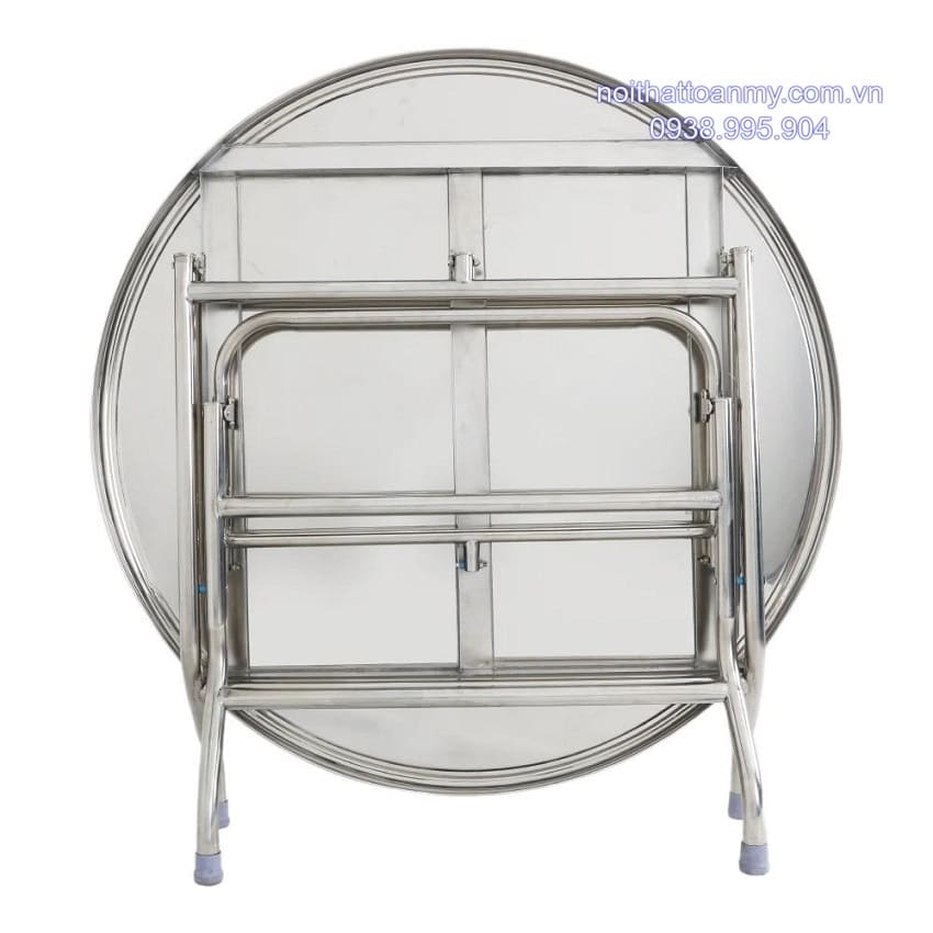 Mẫu bàn inox đẹp với nhiều kiểu dáng tròn, vuông, chữ nhật 3 mau-ban-inox-tron-1m4