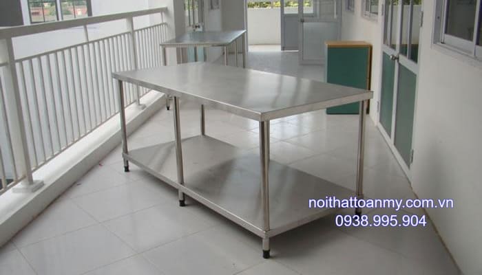 Bàn ghế inox Toàn Mỹ Lâm Đồng và thiết bị inox y tế, sản xuất, chế biến 2 ban-inox-toan-my-tai-lam-dong