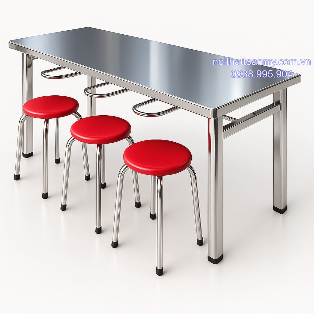 Bộ bàn inox công nghiệp có móc treo ghế cao cấp 19 bo-ban-inox-cong-nghiep-co-moc-treo-ghe-cao-cap-6