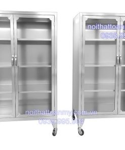 Tủ inox y tế có bánh xe đa năng 9 tu-inox-y-te-co-banh-xe-toan-my