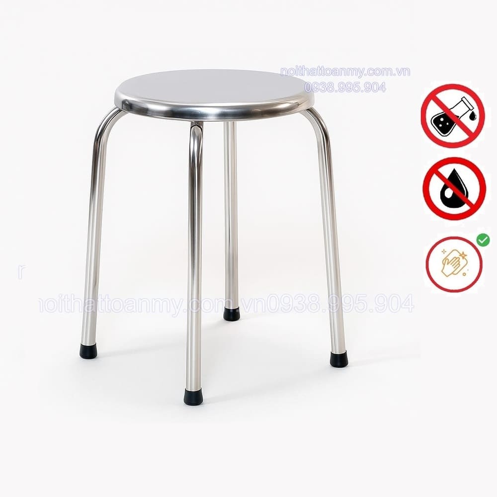 Ghế inox tròn đẩu loại thường 5 bao-quan-ghe-inox-tron-dau-loai-thuong