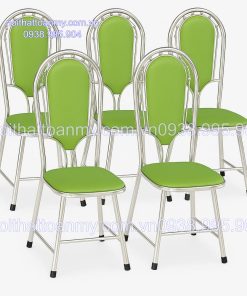 Ghế inox xếp nệm mẫu mới ống phi 32 cực bền 5 ghe-inox-xep-nem-mau-moi-ong-phi-32-1