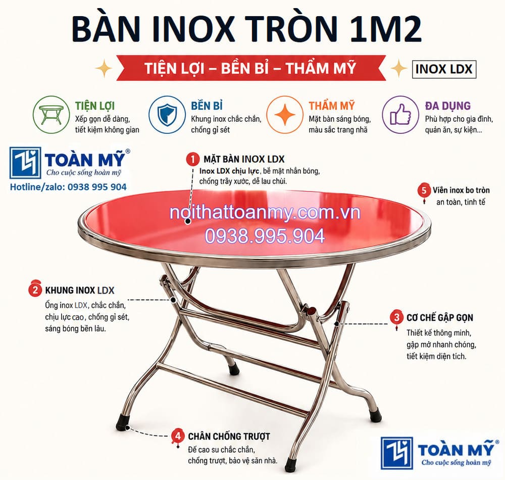 ban-inox-tron-1m2-xep-gon-10-nguoi
