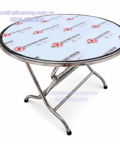 Bàn inox tròn 1,2m loại thường 7 ban-inox-tron-1m2-xep-gon-gia-re-1