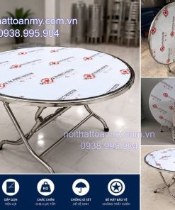 Bàn inox tròn 1,2m loại thường 11 ban-inox-tron-1m2-xep-gon-gia-re-5