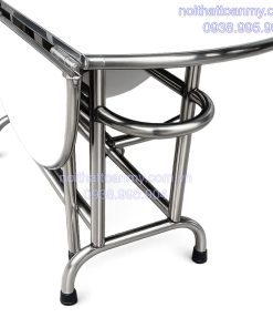 Bàn inox xếp 3 loại thường 10 ban-inox-tron-xep-3-mat-loai-thuong-1