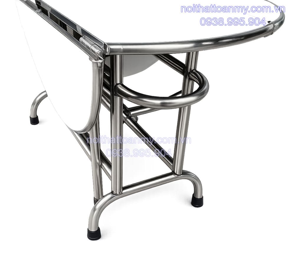 Bàn inox xếp 3 loại thường 16 ban-inox-tron-xep-3-mat-loai-thuong-1