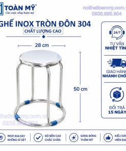 ghe-inox-tron-don-304-loai-tot