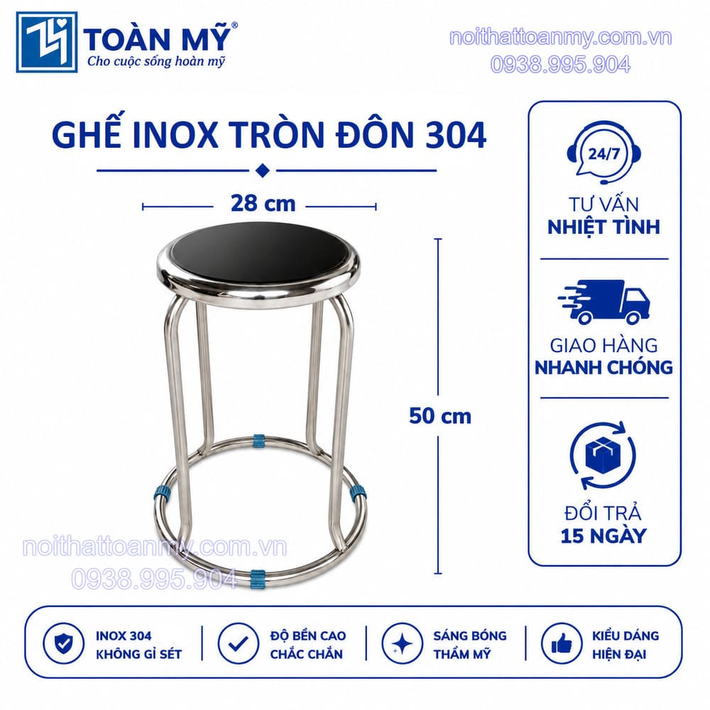 ghe-inox-tron-don-304