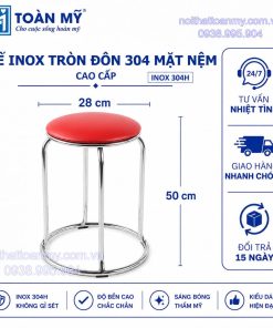ghe-inox-tron-don-boc-nem-304-cao-cap
