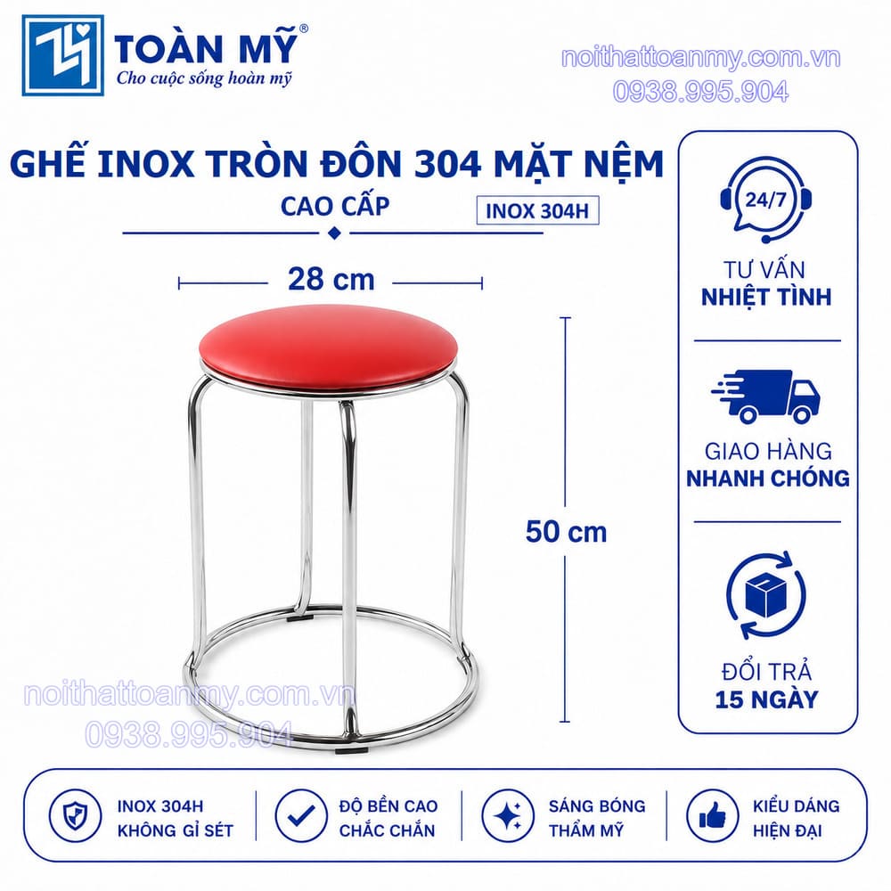 ghe-inox-tron-don-boc-nem-304-cao-cap
