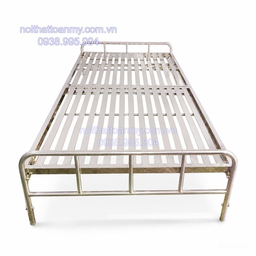 Giường inox xếp gọn 15 giuong-inox-xep-gon-1