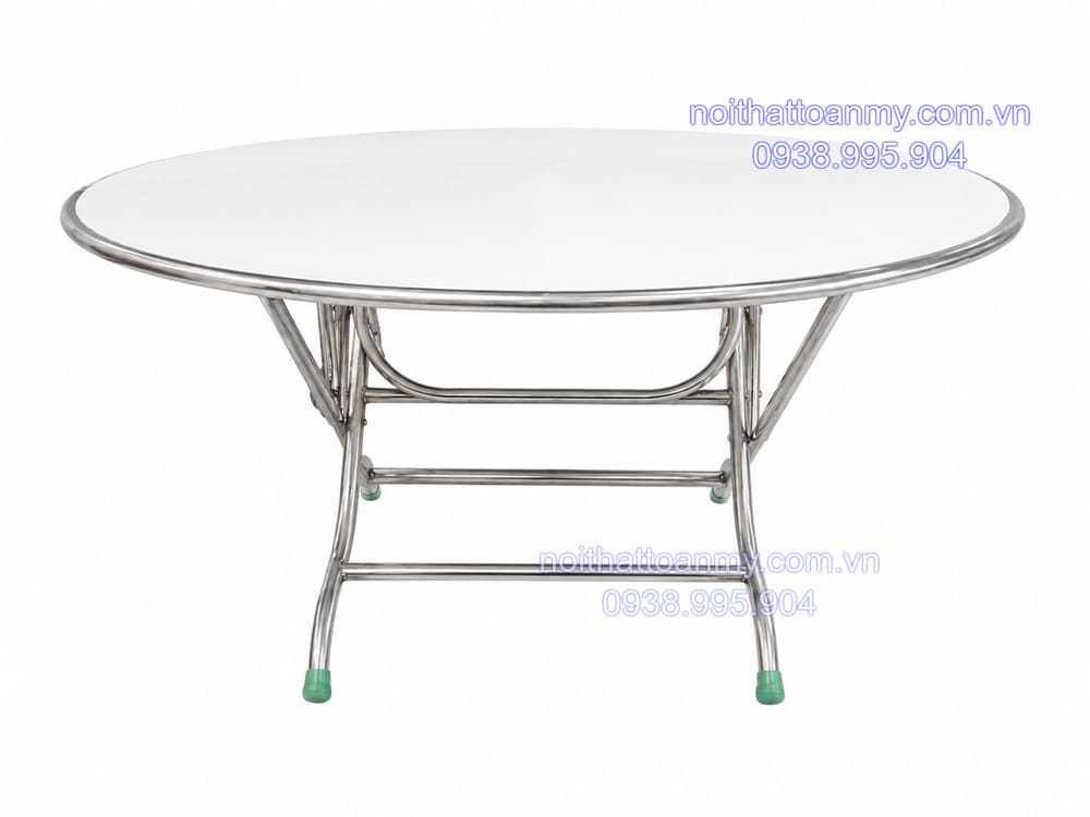 Bàn inox tròn 1m4 giá rẻ 18 ban-inox-tron-1m4-gia-re-3
