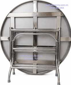 ban-inox-tron-1m4-inox-304-chan-xep-1