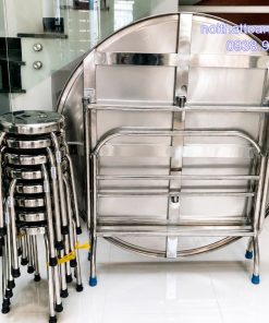Bàn inox tròn 1m4 inox 304 14 ban-tron-1m4-inox-304-3