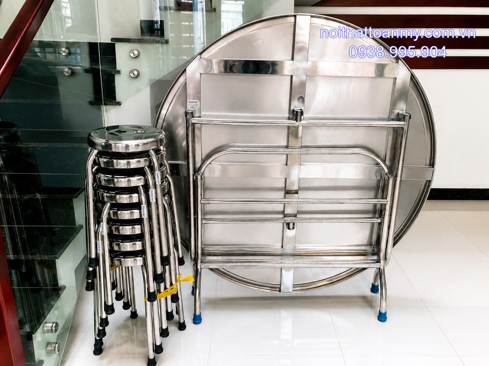 Bàn inox tròn 1m4 inox 304 25 ban-tron-1m4-inox-304-3