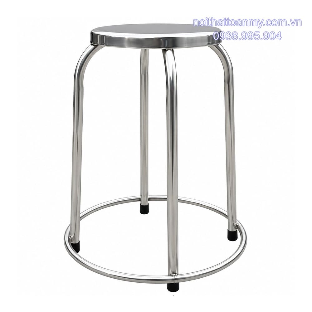 Ghế inox cao 60cm có kiềng 14 ghe-inox-cao-60cm-co-kieng-1